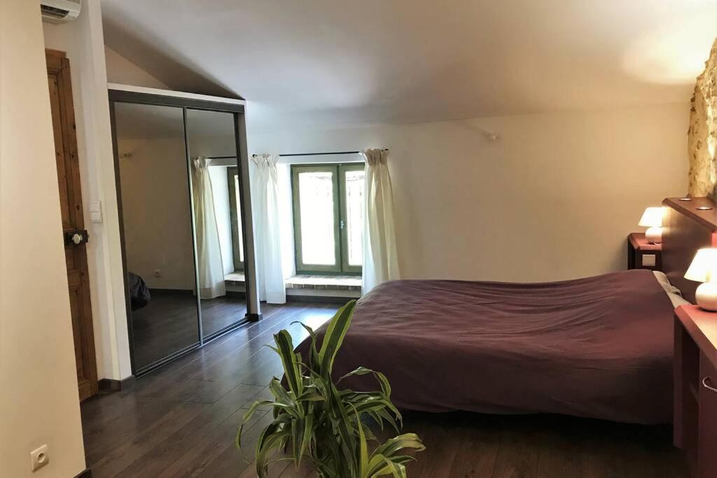 Coeur De Goudargues! 3 Ch, 3 Sdb, Exterieur, Clim Daire Dış mekan fotoğraf